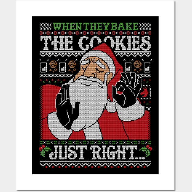 When They Bake the Cookies Just Right Wall Art by Punksthetic